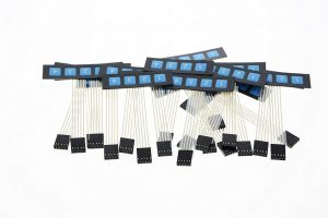 1x4 4 Blue Key Button Membrane Switch Matrix Plastic Keypad Keyboard