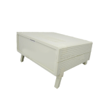 باکس پلاستیکی تجهیزات الکترونیکی رومیزی 33-15 White با ابعاد 72×199×225