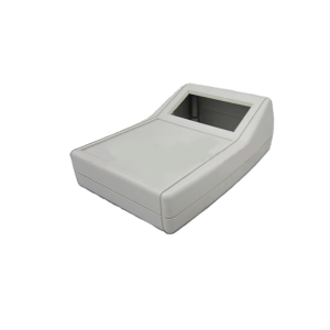 باکس پلاستیکی شیبدار/نمایشگردار رومیزی B300-A1 با ابعاد 54×108×151
