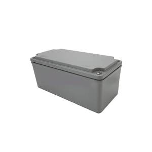 جعبه ضدآب فلزی آلومینیوم دایکست AW609-A1 با ابعاد 73×80×170