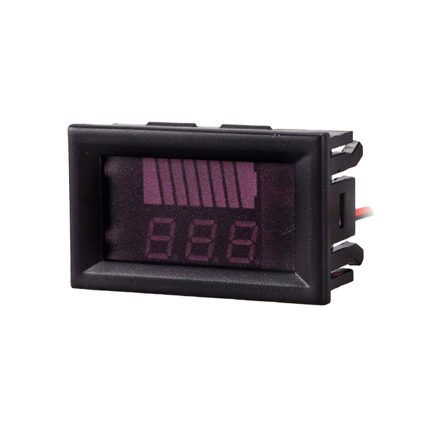 نمایشگر ظرفیت و ولتاژ باتری Battery Meter Display